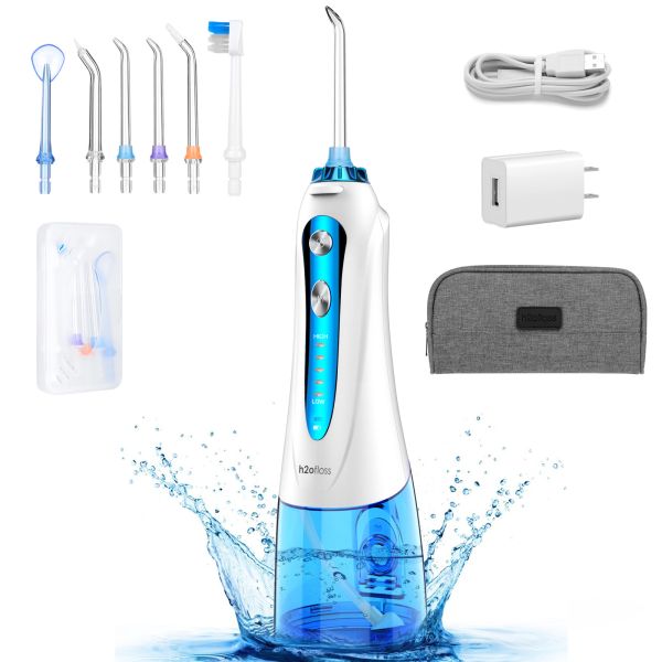 Água a pilhas Flosser do OEM com a bateria Irrigator oral dental da grande capacidade