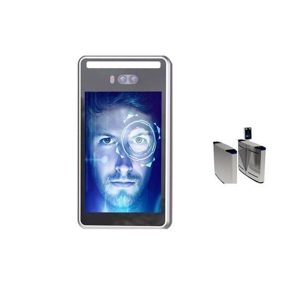 Terminal de reconnaissance des visages de tourniquet de 7 utilisateurs de pouce 24 000