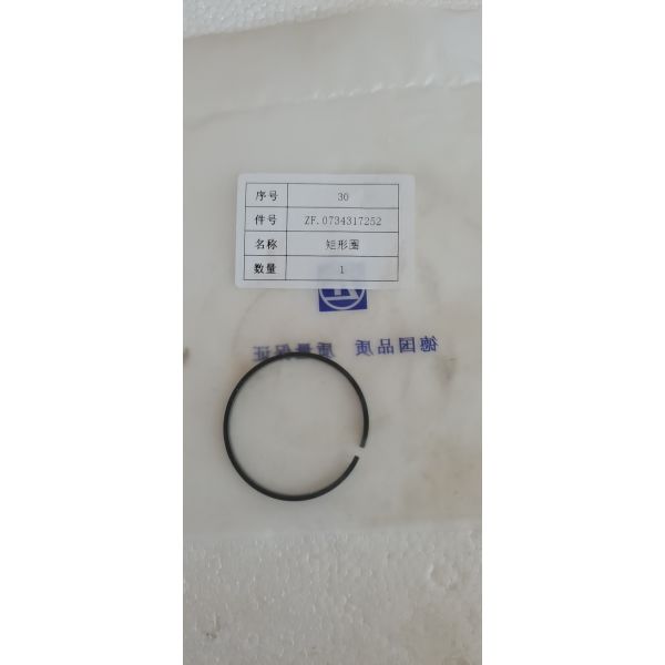 círculo rectangular del sello 0734317252 impermeables del silicón de las piezas del motor diesel