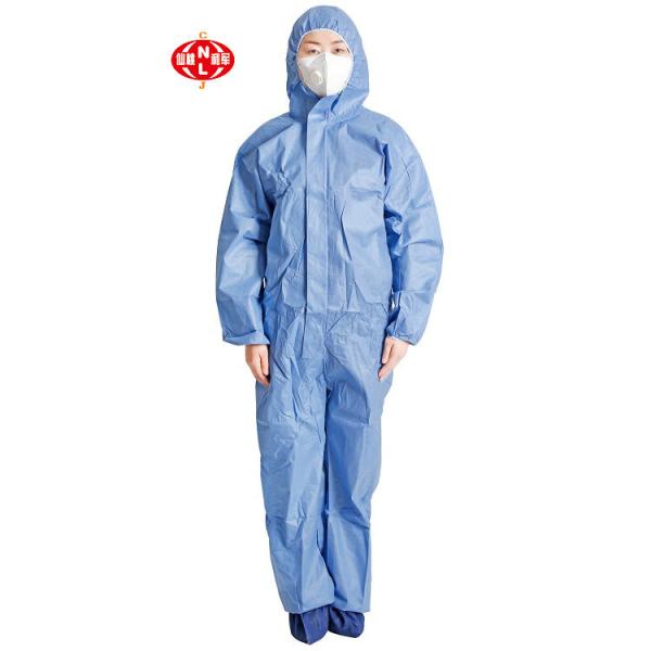 High quality disposable hooded protective coveralls,disposable microporous coveralls