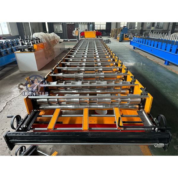 “Peru Hot Sale Tr4 Trapezoidal Roof Sheet Roll Forming Machine Galvanized Steel Roof Panel Forming Machine Tr4 Trapezoidal Roofing Sheet Roll Forming Machine Metal Roof Panel Cold Roll Former Roof ”