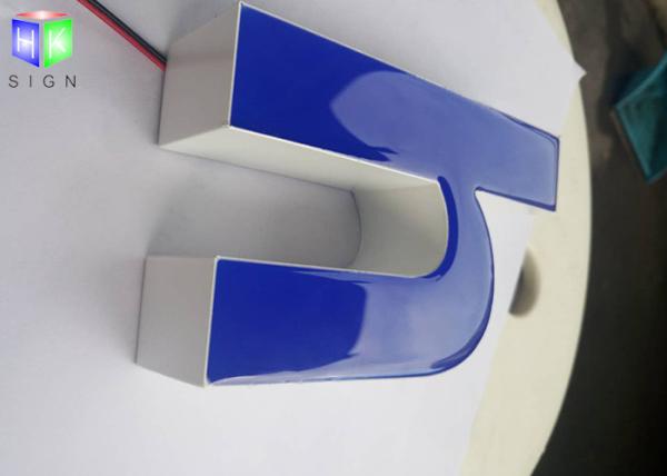 CE Face Lit Led Channel Letters For Shop Front Name Sign , 12V Output