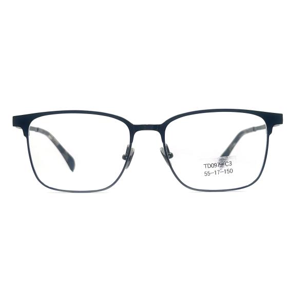 TD097 Square Eye Shape Choose Titanium Frame for Superior Performance