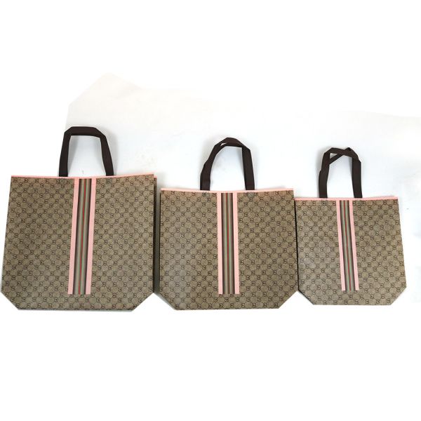 Cotton Polypropylene Reusable Shopping Bags Waterproof Popular Convention Eco