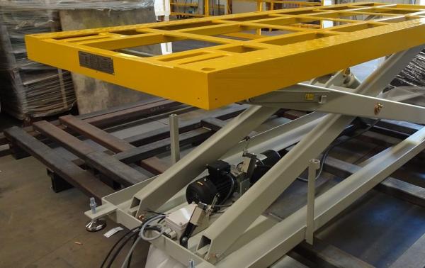 CE Certified Electric Scissor Lift Table with Hydraulic Drive and 2260x800mm Platform