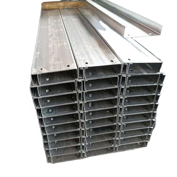 Industrial Galvanized Steel Purlins 1.5mm-3mm Thickness High Strength