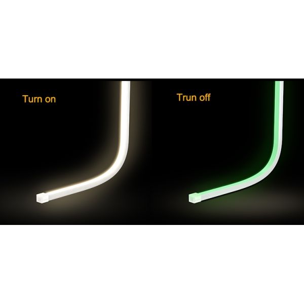 Материал кремния неонового света DC12V/24V 10x10mm СИД освещения безопасности водоустойчивый привел неоновое свето