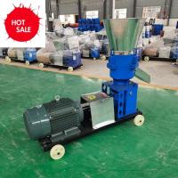 Maquinaria automática de pellets de alimentación y molino de pellets 300 kg / h