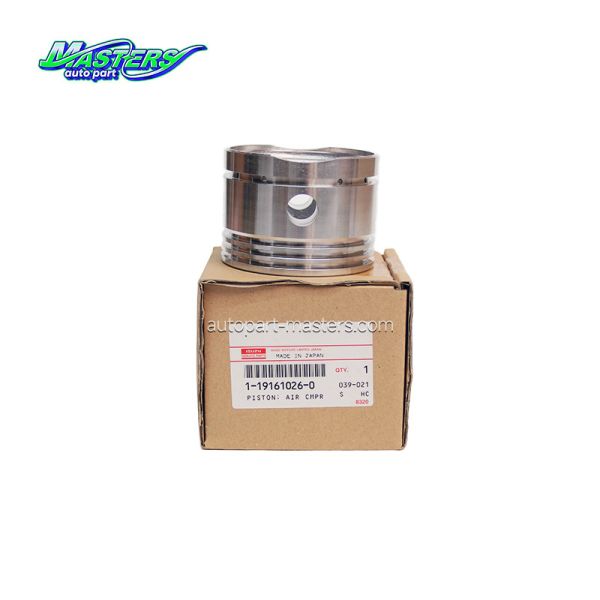 CXZ51 6WF1 Isuzu Peças do corpo Compressor de ar Substituição de pistão 1191610260