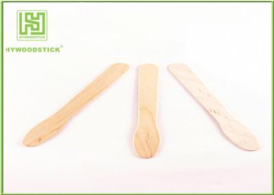 Wooden Popsicle Sticks Ice Lolly Spoon Natural color Food Grade Ice Cream Spoon
