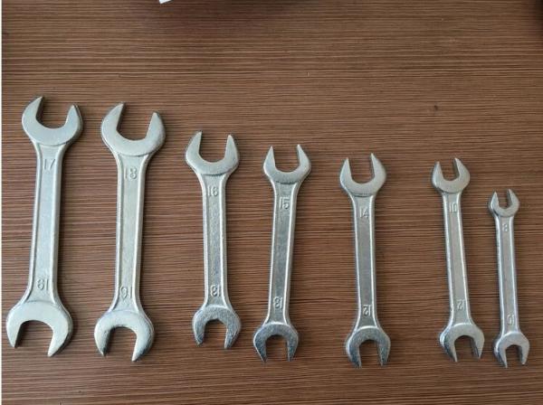 KM High quality for double open end spanner different types with chrome