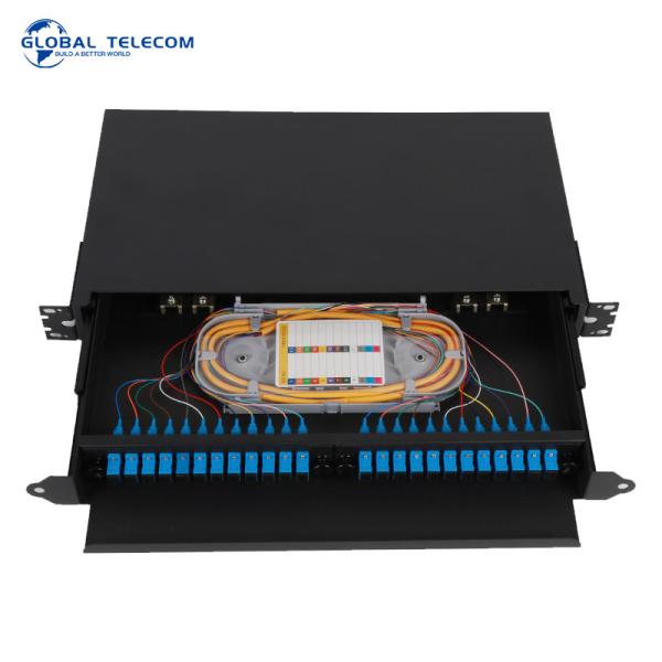 Odf Fiber Optic Patch Panel Wall Mounted 12 24 48 96 144 Port