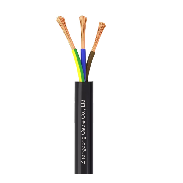 OEM Logo Rubber Power Cable 5G2.5 Copper Industrial Low Voltage Submersible Rubber Cable