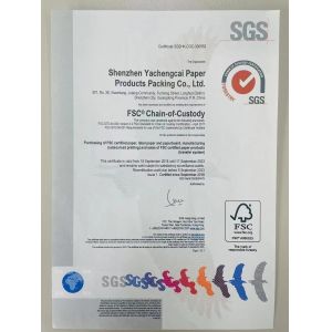 shenzhen yachengcai Technology Co., Ltd. Сертификации