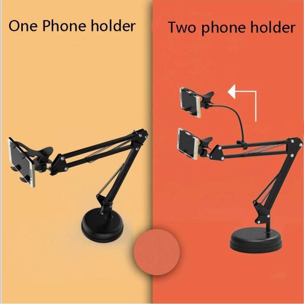360 Degree Rotatable 22cm Tripod Stand Mobile Holder , Cell Phone Tripod And Remote