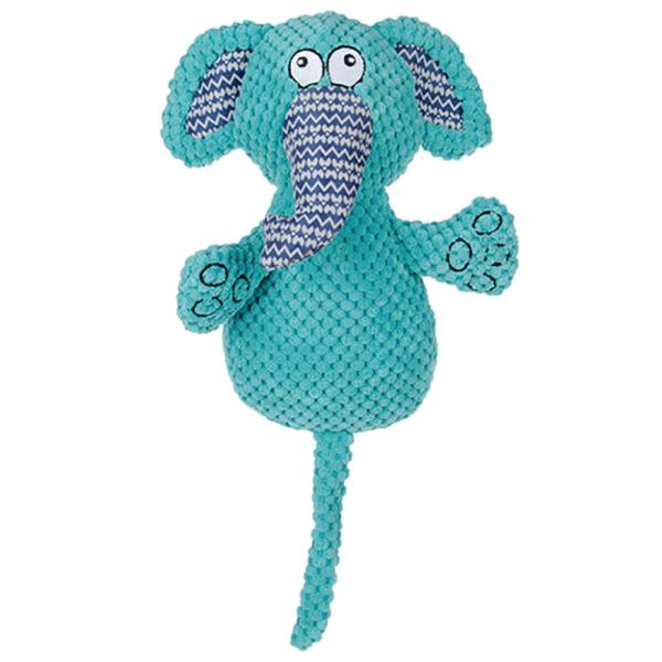 10 Inch Plush Pet Toys Teeth Animal Appearance High Durability 180G