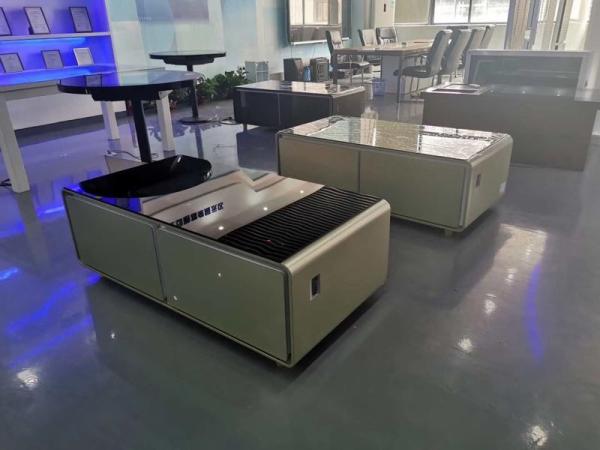 All In One Multimedia Touch Screen Computer Table For Restaurant / Coffee Shop