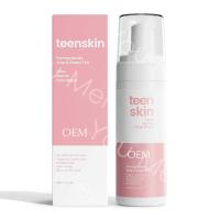 Organic Herbal Green Tea Cleansing Mousse Foam Ultra Mild OEM