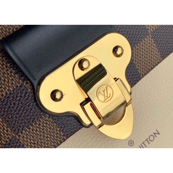 M40108 M40109 M401130 M40312 Damier Ebene Carvas And Soft Cowhide With Unique Design Chain Cross-Body Bag