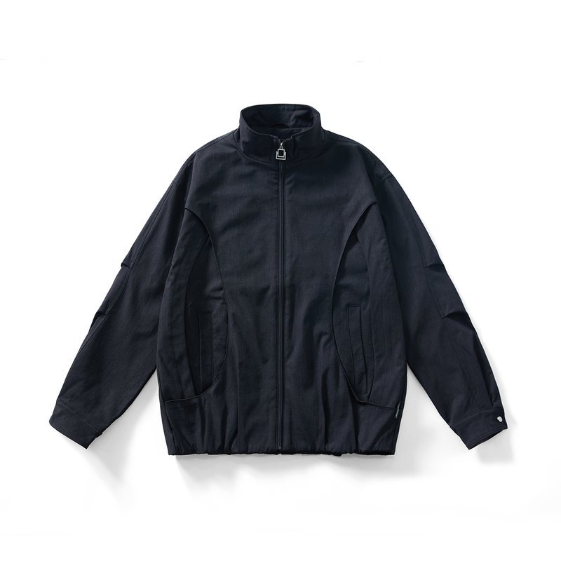 Black Windproof Embroidered french workwear jacket wholesale Long Sleeve Autumn 2026 Custom (YY-6061)