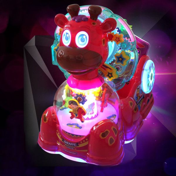 Plastic Coin Operated Ride On Car Kiddie Ride 110V/220V OEM Welcomed