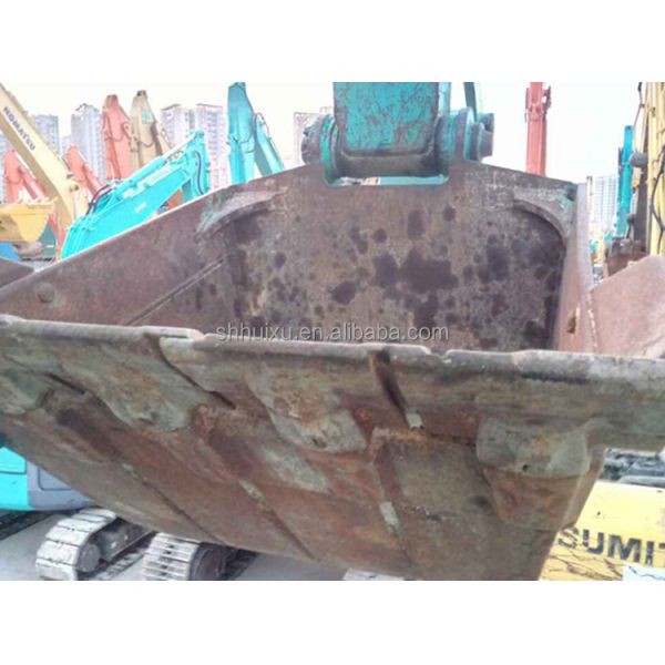 Green Kobelco 135 Used Kobelco Excavator Second Hand Crawler Excavator 13500kg