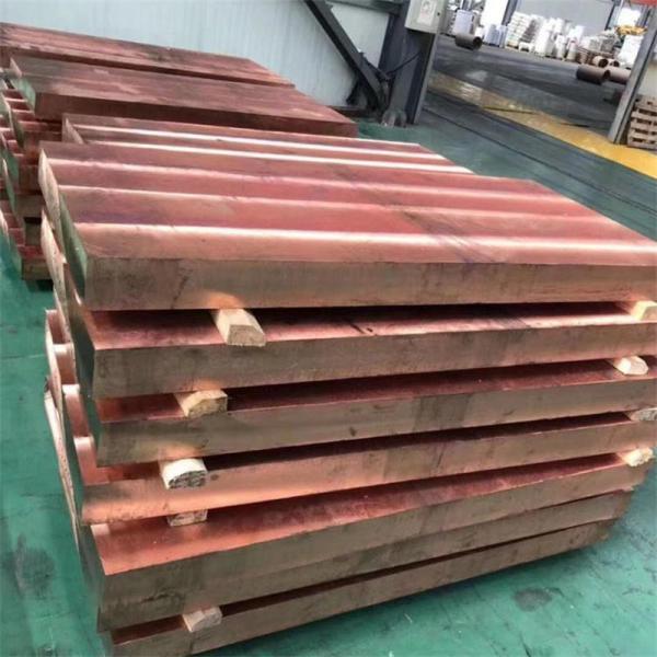 Industrial 1.5 Mm Copper Sheet , Pure Copper Plate ASTM C10100 C11000 C12000 Material