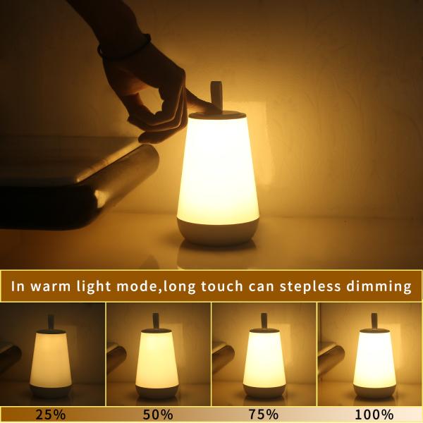 Portable Colorful Warm Touch Night Lights For Kids Gifts