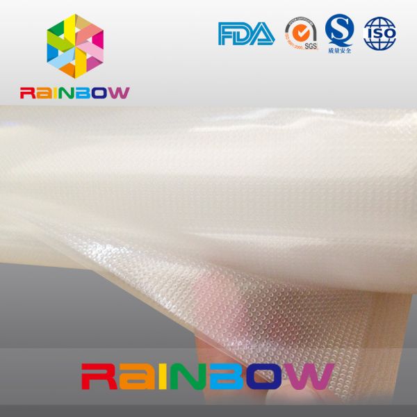 O saco transparente do selo de vácuo do produto comestível/Sous Vide que cozinha o vácuo Channal ensaca