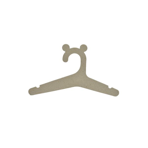 3mm Cardboard Pet Hangers Eco Friendly Pet Clothing Paper Hangers 100% Recycled