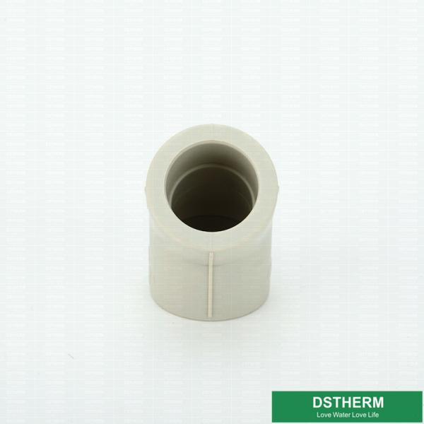 Tamanho 20 - 160mm do cotovelo dos encaixes de tubulação de 90° Ppr nenhum serviço do Oem dos aditivos do metal pesado