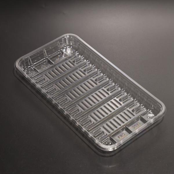 Embalagem de alimentos de plástico personalizado livre de BPA Embalagem de alimentos de plástico retangular ISO9001
