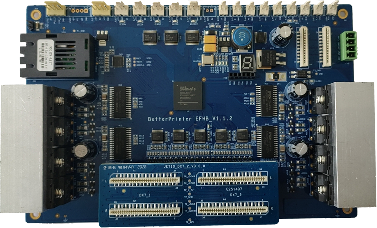 Доска УЛЬТРАФИОЛЕТОВОГО планшетного принтера головы двойника USB2.0 DX7 струйная