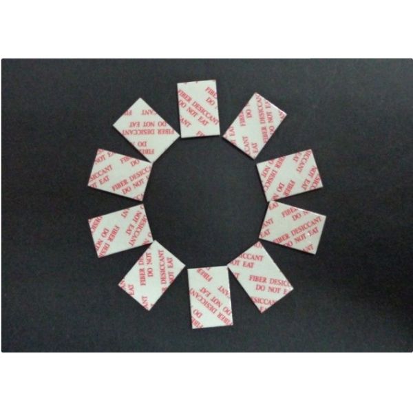 Food Industry Fiber Desiccant Do Not Eat , Adsorption Capacity Adjustable