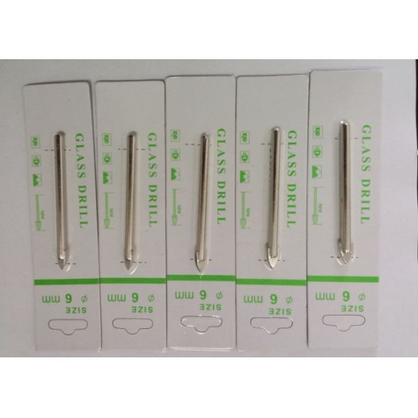 12mm Diameter Carbide Drill Bits Spear Tip 7mm Shank For Non - Ferrous Metal
