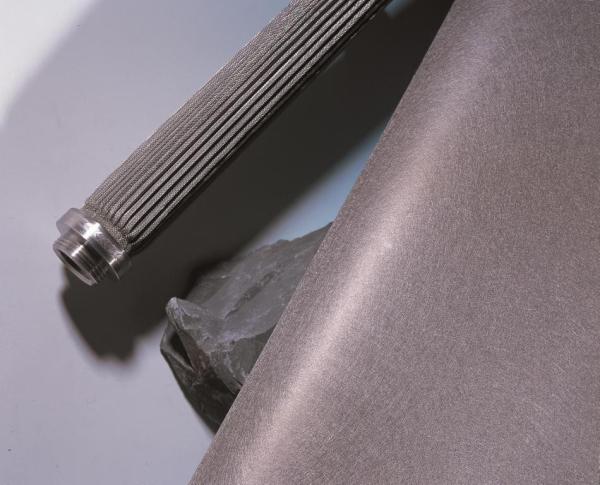 85% Porosity Metal Mesh Fiber Felt , Anti Corrosion Fecral Fiber Sintered Felt