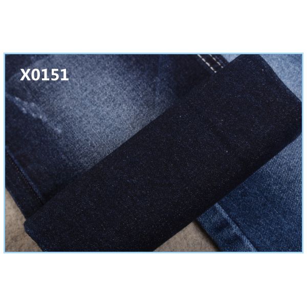 10 oz Cotton Spandex Indigo Blue Jeans Fabric Cost-effetive Affordable High Quality Good Stretch Boyfriend Clean Style
