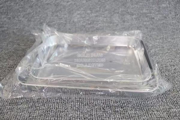 Odorless Stainless Steel Table Tray Jewelry Storage Cookie Sheet Rectangle