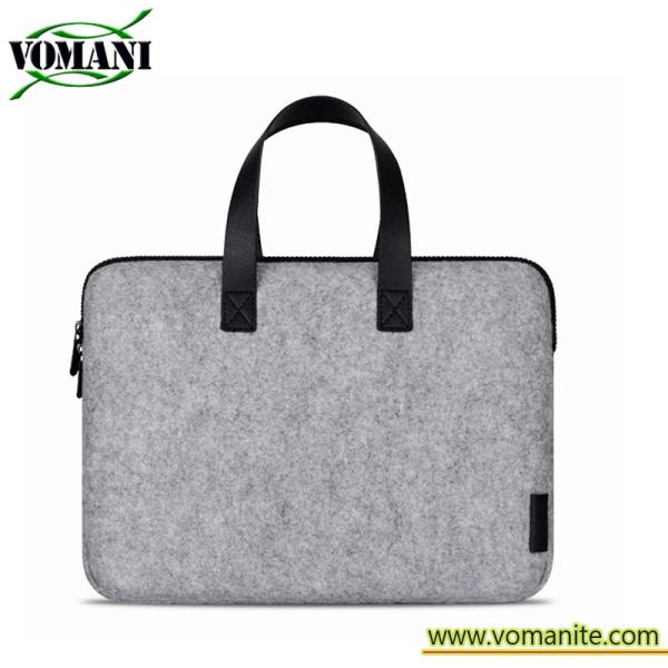 Laptop Sleeve Case New Arrival Wool felt Laptop Case Bag for MacBook Air Pro