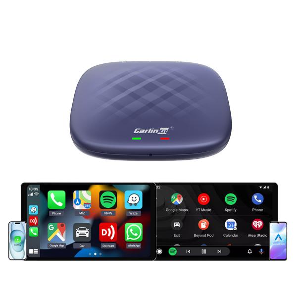 Tbox Plus Cpc200 4G + 64G Wired to Wireless Adapter Carplay Ai Box Customized Logo Carlink Car Play Tv Box