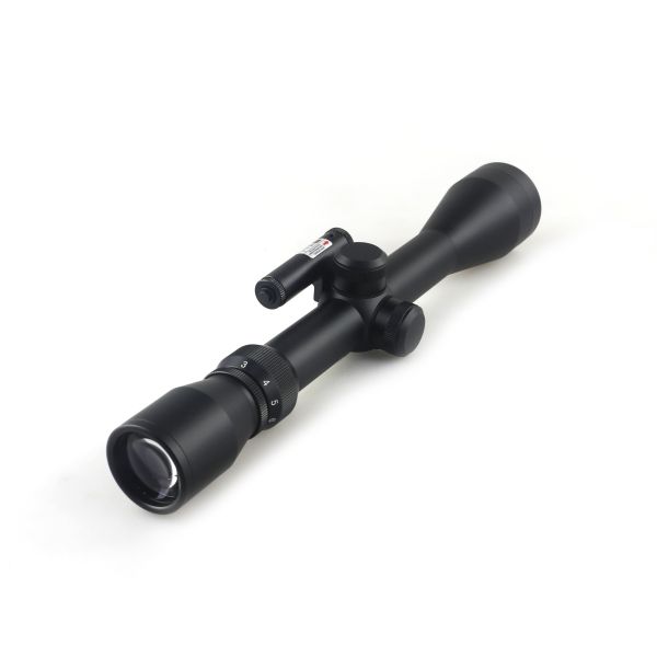 310mm Length Optical Hunting Scope 3-9x40 with Small Red Laser and 11mm/22mm Base Width