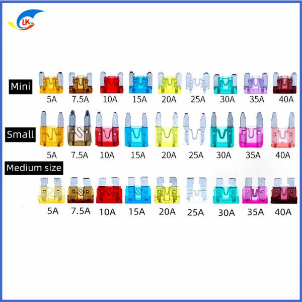 5A-30A ATA Car Micro 2 Blade Fuse Nylon PA66 Casamento