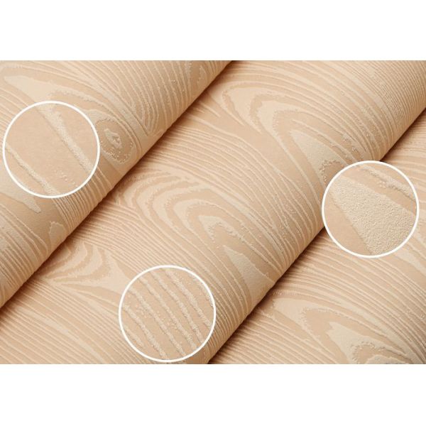 Деревянные обои спальни заволакиваний стены влияния природы 3Д зерна современные