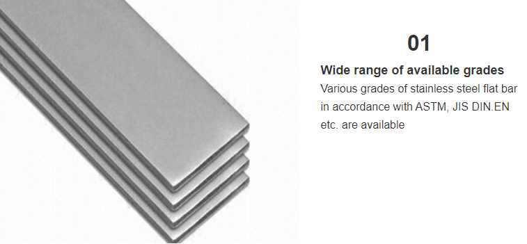 Hot Sale ASTM 201 304 316 Stainless Steel Flat Bars for Construction for Durable and Corrosion-Resistant Applications
