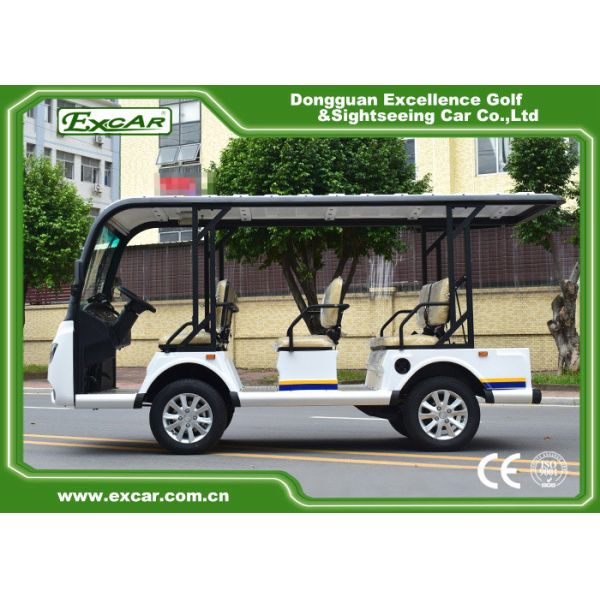 Excar 8 Seaters Sightseeing Electric Shuttle Bus 72V Tourist Car