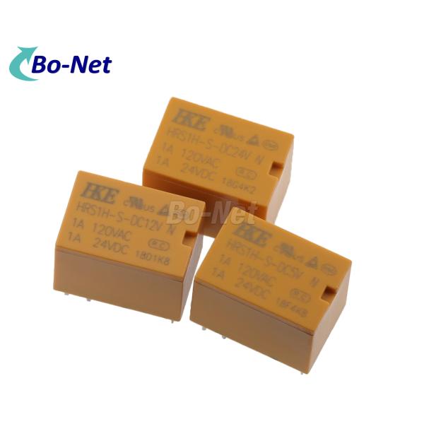 HKE HRS1H-S-DC24V original Electronic Component HRS1H-S-DC12V 12V 1A 6pin Relay HRS1H-S-DC24V HRS1H-S-DC5V