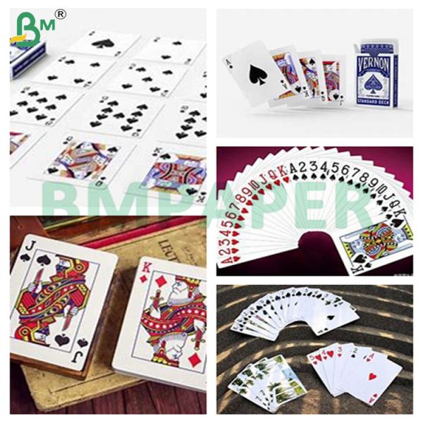 Black Core Paper Smooth High Folding Resistant Playing Card Paper 450 * 320mm Black Core Paper Smooth High Folding Resistant Playing Card Paper 450 * 320mm