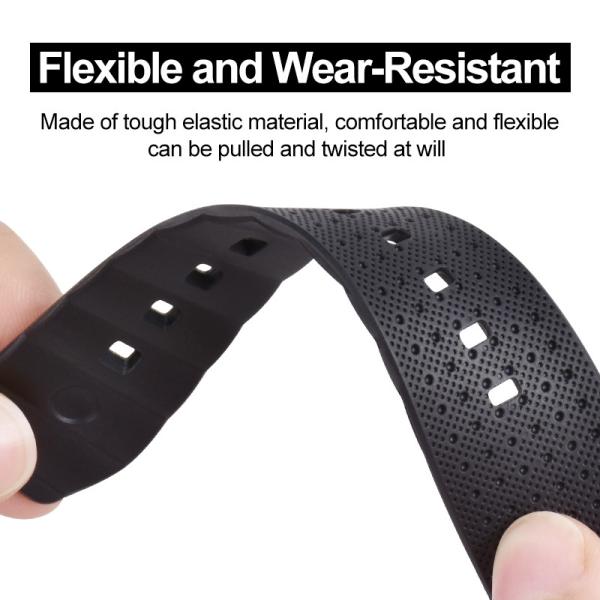 Correia de relógio do ODM da correia da faixa de relógio do silicone do delicado da liberação rápida 22mm