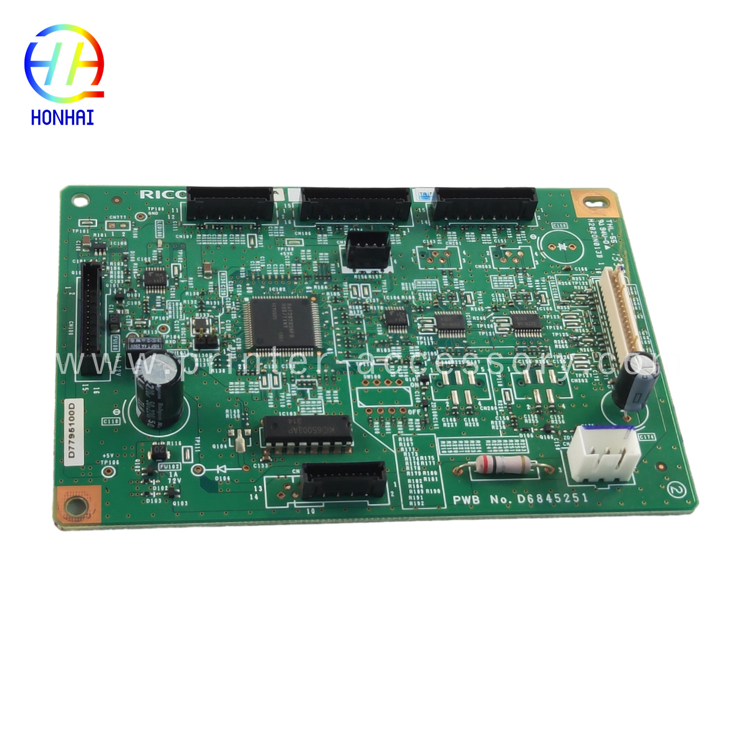 Главная панель управления PCB для Ricoh MPC3003 D7795100