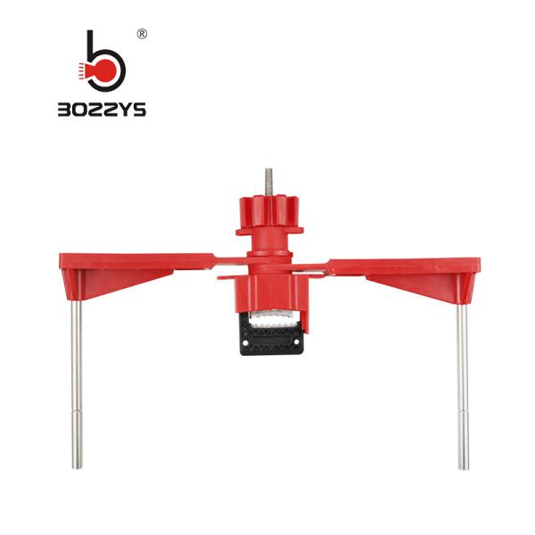 Two Arms Gate Valve Lockout Customized Color Surface Plating Coating